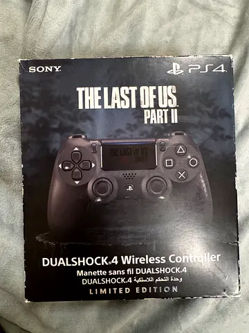 PS4 DualShock 4 The Last of Us Part II Limited Edition Controller (Boxed) excellent condition