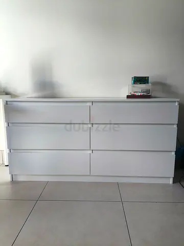 STORKLINTA 6-Drawer Dresser – White | Excellent Storage