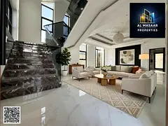 Corner villa for sale – 3 floors – with swimming pool – electricity and water included – fre