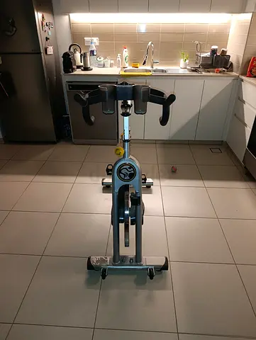 Indoor Spin Exercise Bike - Compact and Ready to Use