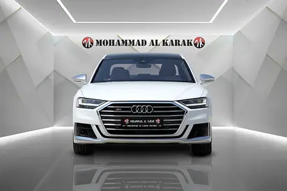 AUDI S8 4.0 TFSI QUATTRO  2021 - GCC - UNDER DEALER WARRANTY - CARBON EDITION - FULLY LOADED