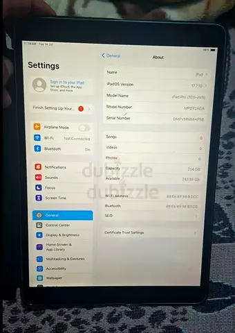 Apple iPad Pro 10.5-inch 256GB Space Gray