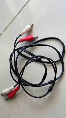 RCA audio connectors 1 mtr for sale