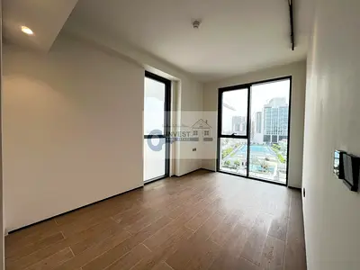 شقة بغرفة نوم واحدة | رايز ريزيدنسز JVC | إطلالات على المسبح والمدينة
