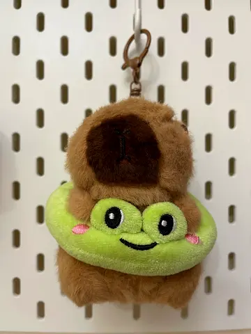 Super cute Capybara keyring