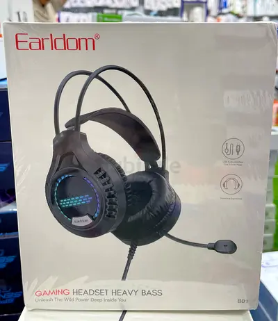 Earldom Gaming Headset Heavy Bass with Mic (Sealed Box)