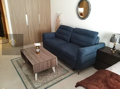 Furnished Studio | Spacious Layout | Balcony & Road View