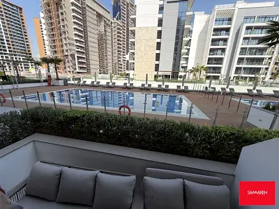 Fully Furnished Studio | Balcony & Pool View | Meydan One