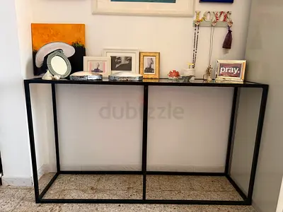 Marina homes exotic silver console
