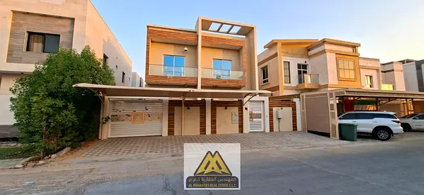Villa for annual rent in Al Yasmin - Ajman A family villa with comfortable spaces and a practical layout, suitable for families looking for a spacious