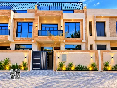 🏡 فيلا للبيع في الزاهية – عجمان | G+2 | 4 غرف
