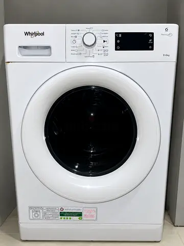 Whirlpool 8kg Front Load Washing Machine - Good Working Condition