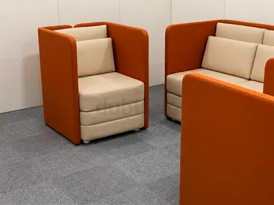 Acoustic Privacy Lobby Lounge Suite - Multi-color