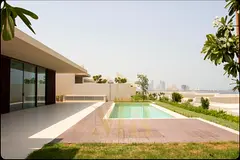 Ultra Luxury Beachfront Villa for Sale in Al Zorah – Ajman | 4 Master Bedrooms | Private Pool & Ja