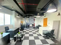 Furnished Canal View Office | High Floor | Vacant