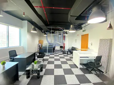Furnished Canal View Office | High Floor | Vacant