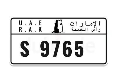 RAK Special Plate for sale