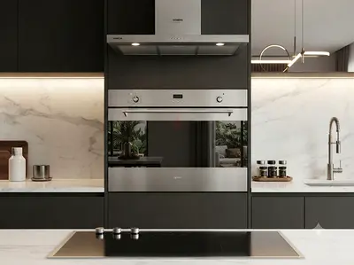 SMEG Built-In Stainless Steel Electric Oven – Good Working Condition | Premium Design