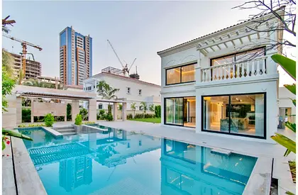 Luxuriously Upgraded 3BR + Maid Villa | Huge Plot | Private Pool | JVT