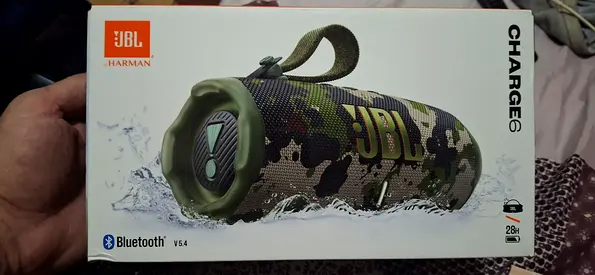 JBL Charge 6 Portable Bluetooth Speaker - Camouflage, Brand New Box