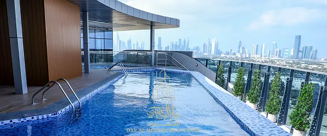 1 B/R FLAT IN JADDAF WITH POOL/GYM/GARDEN/KIDS PLAY AREA