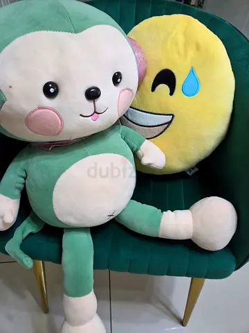 Soft Toys ( Teddy Bear🧸 &Smile pillow)