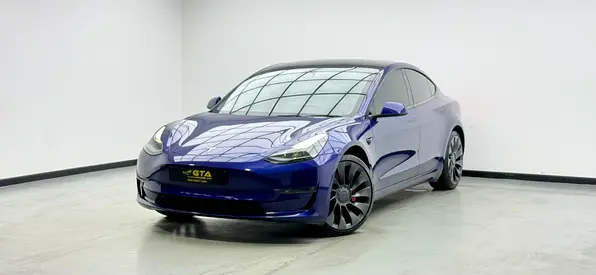 2023 Tesla Model 3 Performance, 2027 Tesla Warranty, Full Tesla Service History, Fully Loaded, GCC