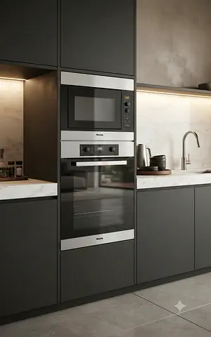 Miele Built-In Microwave & Oven Set – 60cm | Premium Kitchen Appliance Pair