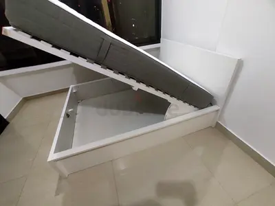 Ikea hydraulic double bed with storage inside full bed with Ikea mattress 140×200cm is available in