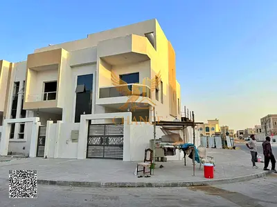 Corner villas for sale in Ajman | 4 master bedrooms | 3,000+ sq ft | Registration included
