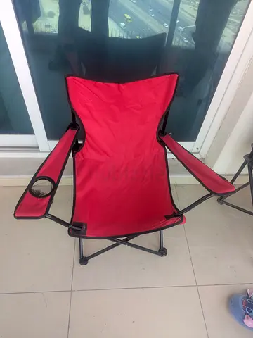 Red Camping Foldable Chair