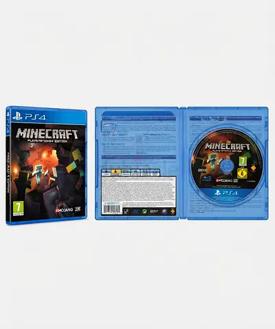 Minecraft PS4 (PlayStation 4) disc with case - Good condition