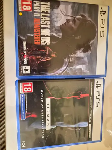 The Last of Us Part II Remastered + Hitman World of Assassination - PS5 (2 Games)