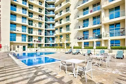 Studio Hotel Apartment | Azizi Plaza | Balcony & City View