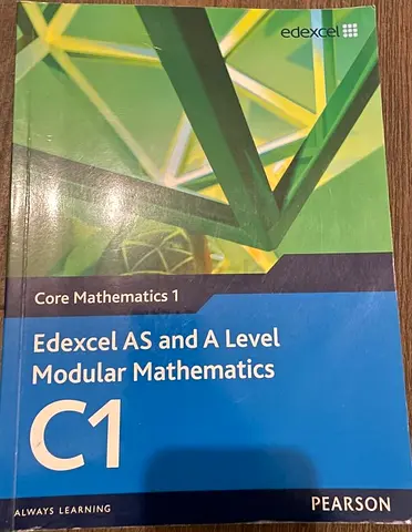 EDEXCEL – CORE MATHEMATICS 1 – EDEXCEL AS AND A LEVEL MODULAR MATHEMATICS – C1 – PEARSON