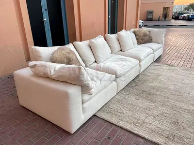 Comfortable The _ Loom collection Corner Sofa Perfect Condition