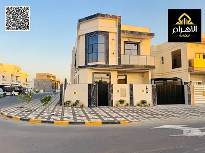 خلف الخدمات مباشرة | تملك فيلا كورنر فاخرة بالزاهية عجمان | 5 غرف ماستر |لقطة بسعر تنافسي