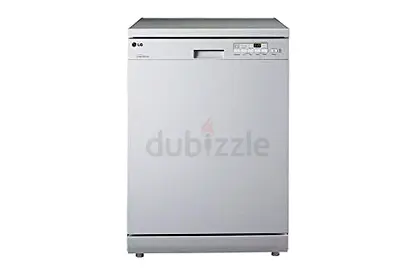 LG Freestanding Dishwasher - Silver, Good Working Condition