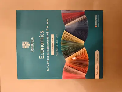 Economics AS/A level CIE 4th edition Texbook