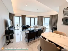 Sky collection | High floor | Furnished | Burj and water view