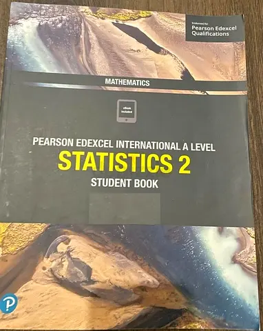 Pearson Edexcel International A Level Statistics 2 Student Book