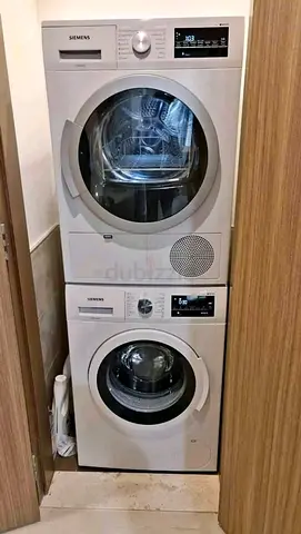 Siemiens 9kg washing machine 9kg dryer separate set