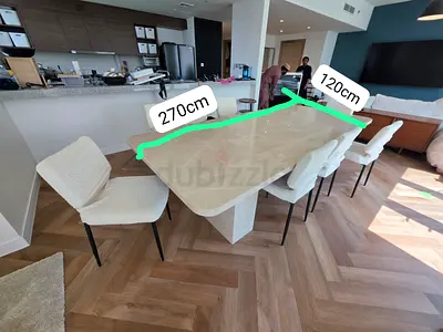 Daning table with chairs marina home