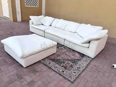 Marina home Modular sofa with footstool