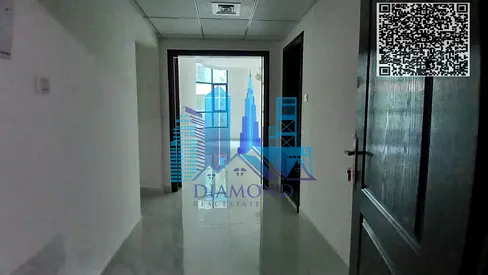 For sale (cash only): A vacant, fully renovated apartment featuring two bedrooms and a living room, located in Al Khor Towers, Ajman.