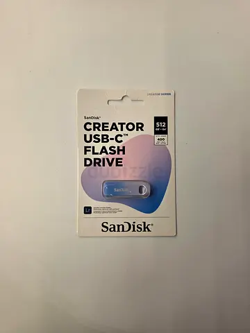 Sandisk 512GB Creator Flash Drive, Original & Brand New with Invoice
