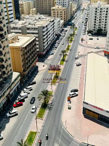 2BR in Al Majaz 2 with master bedroom laundry room 2 bathrooms free AC and good space Annual rent AED 56 798