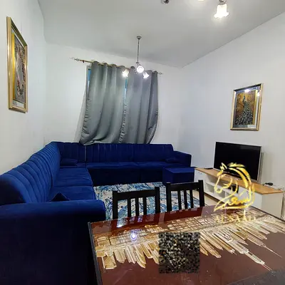 Investment & Residential Opportunity | Furnished Room & Lounge in City Tower Ajman | High Floor | Private Parking | AED 225,000 Only