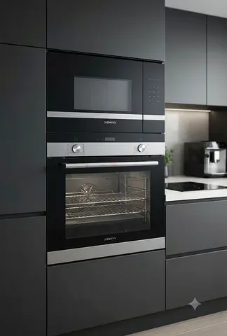 Siemens Latest Model Built-In Electric Oven & Microwave Set – 60cm | Premium Kitchen Pair