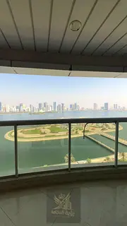 Direct sea view prime waterfront location central AC balcony built in wardrobes
